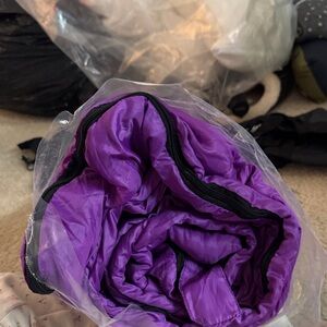 Purple Sleeping bag